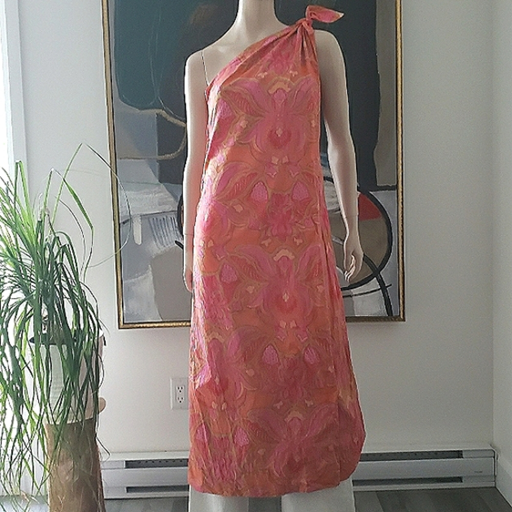 Vintage | One-shoulder Dress